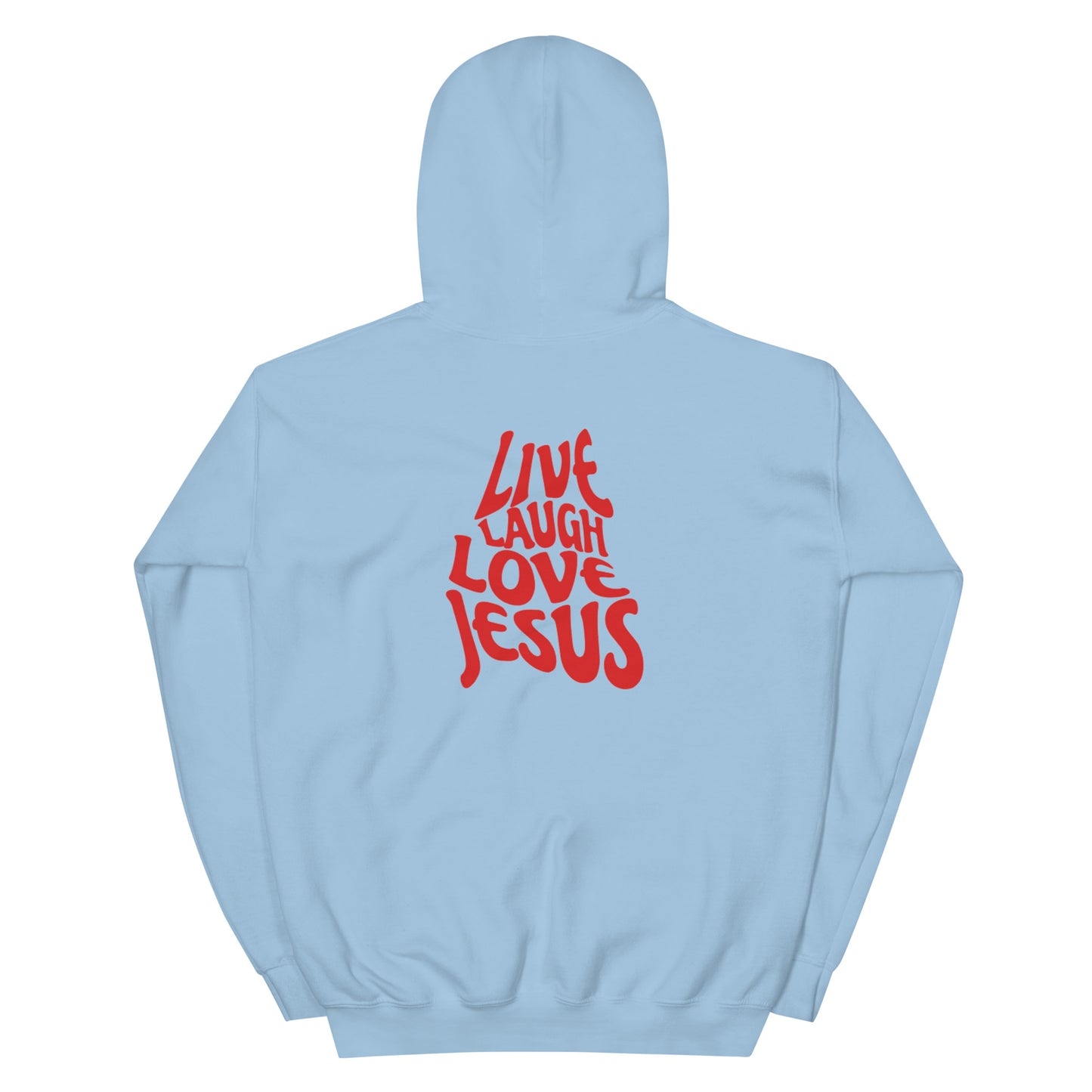 LIVE WITH JESUS unisex tshirt